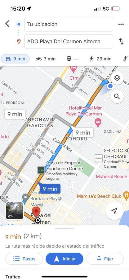 Alojamiento En La Calle 56 Плая дел Кармен Екстериор снимка