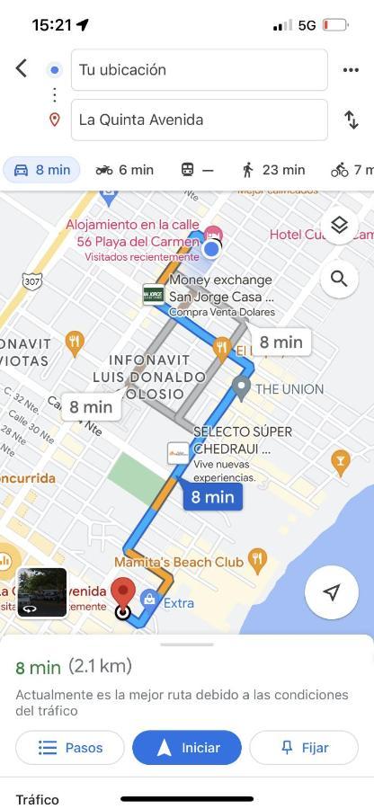 Alojamiento En La Calle 56 Плая дел Кармен Екстериор снимка